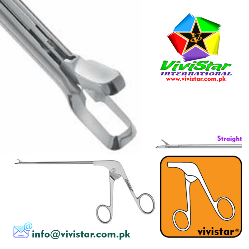 14-Arthroscopic-Duckling-Basket-Punch-Medium-Straight-Arthroscopy-Endoscopy-Ring-Handle-Acufex-Silcut-Pro-Knee-joint-Surgery