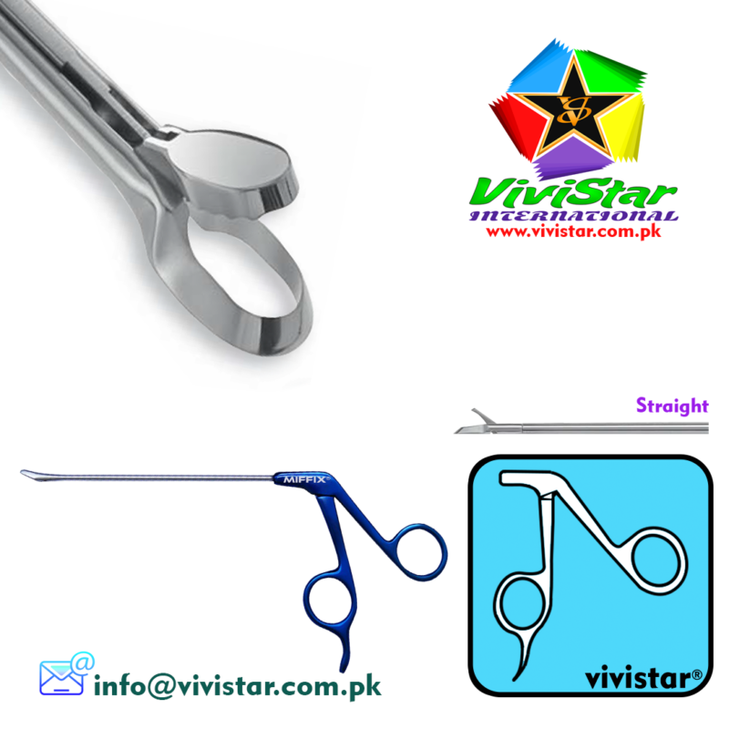 23-Arthroscopic-Oval-Punch-Small-Straight-Arthroscopy-Endoscopy-Ring-Handle-Acufex-Silcut-Pro-Knee-joint-Surgery