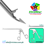 403-Arthroscopic-Birdbeak Suture Hook Forceps-20 Degree UpBitter-Arthroscopy-Endoscopy-Slide Lock-Handle-Acufex-Silcut-Pro-Shoulder-joint-Surgery