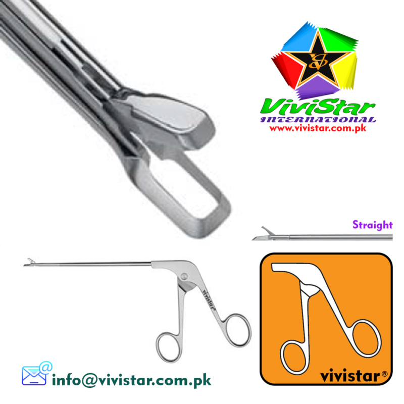 Arthroscopic-Duckbill-Basket-Punch-Medium-Straight-Arthroscopy-Endoscopy-Ring-Handle-Acufex-Silcut-Pro-Knee-joint-Surgery