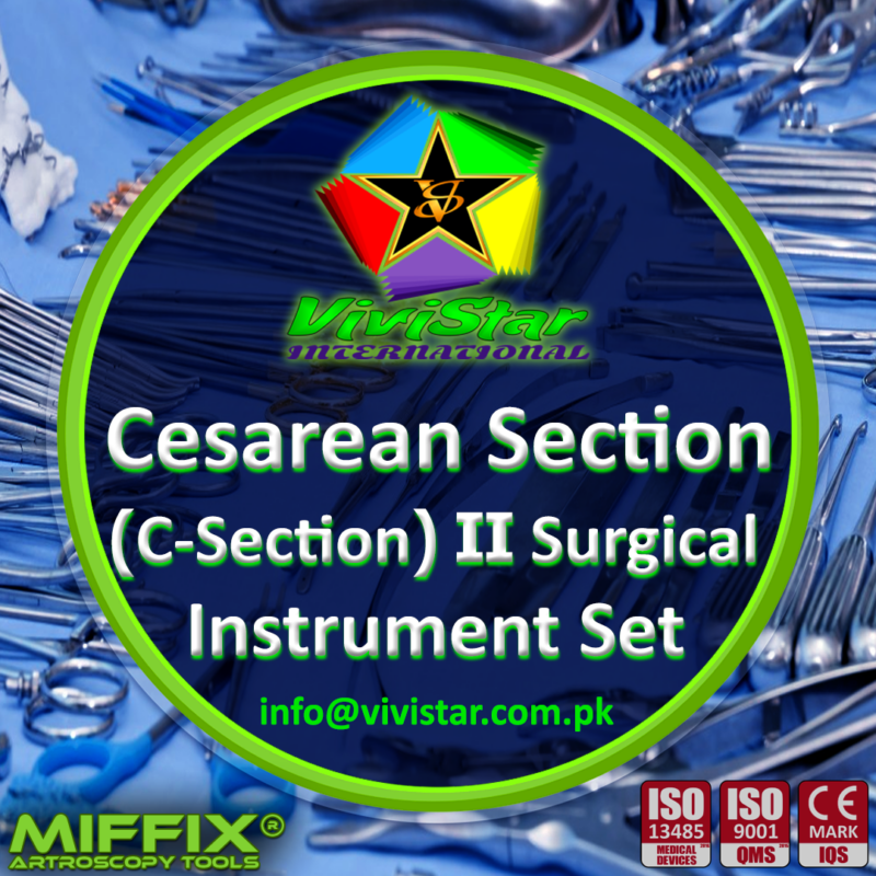 Cesarean Section C-section II Two Instrument Set pregnancy Surgery gynecological Gynaecology