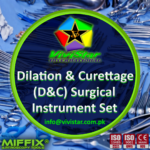 Dilation & Curettage (D&C) Surgical Instrument Set pregnancy postpartum Surgery cervix gynecological Gynaecology