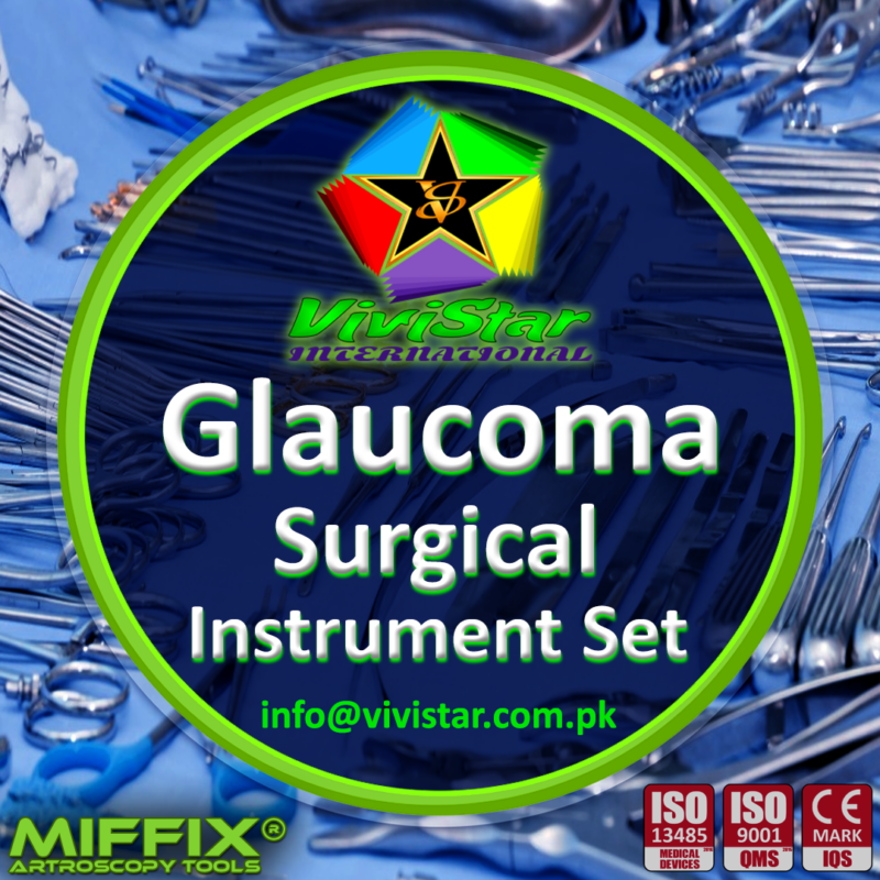 Glaucoma Surgical Instrument Set Eye Surgery Ophthalmic Ophthalmology