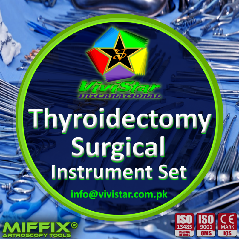 Thyroidectomy Surgical Instrument Set ENT Endocrine Surgeons