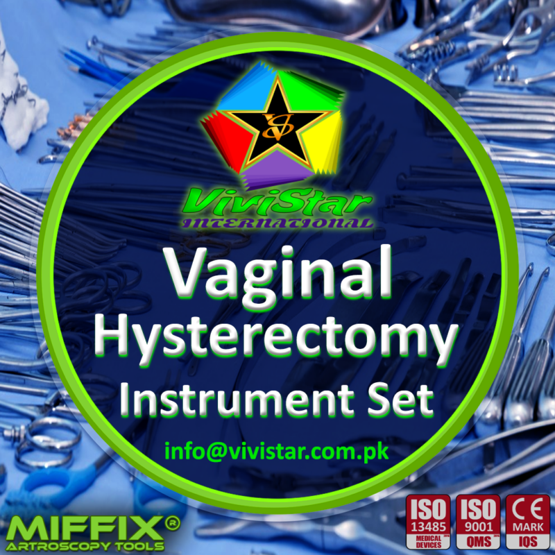 Vaginal Hysterectomy Instrument Set pregnancy postpartum Surgery cervix gynecological Gynaecology