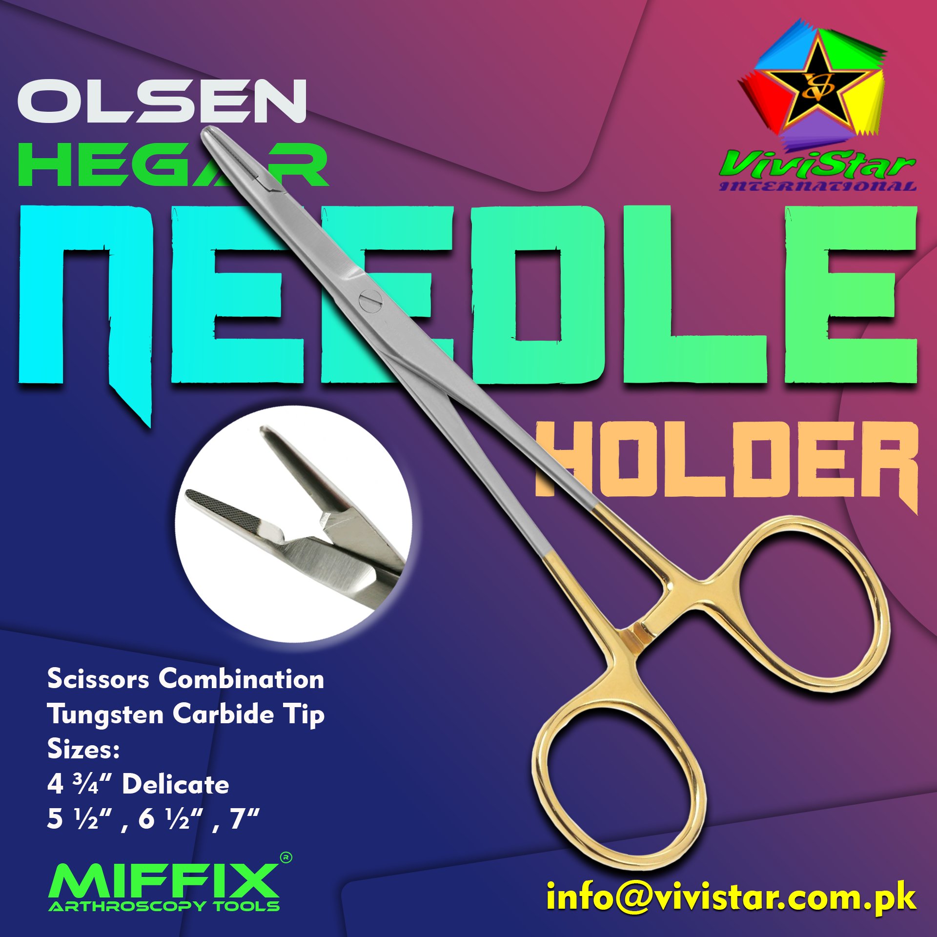 Olsen-Hegar Needle Holder