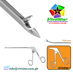 102-Arthroscopic-Birdbeak Suture Forceps-UpSwept-Arthroscopy-Endoscopy-Ring-Handle-Acufex-Silcut-Pro-Shoulder-joint-Surgery