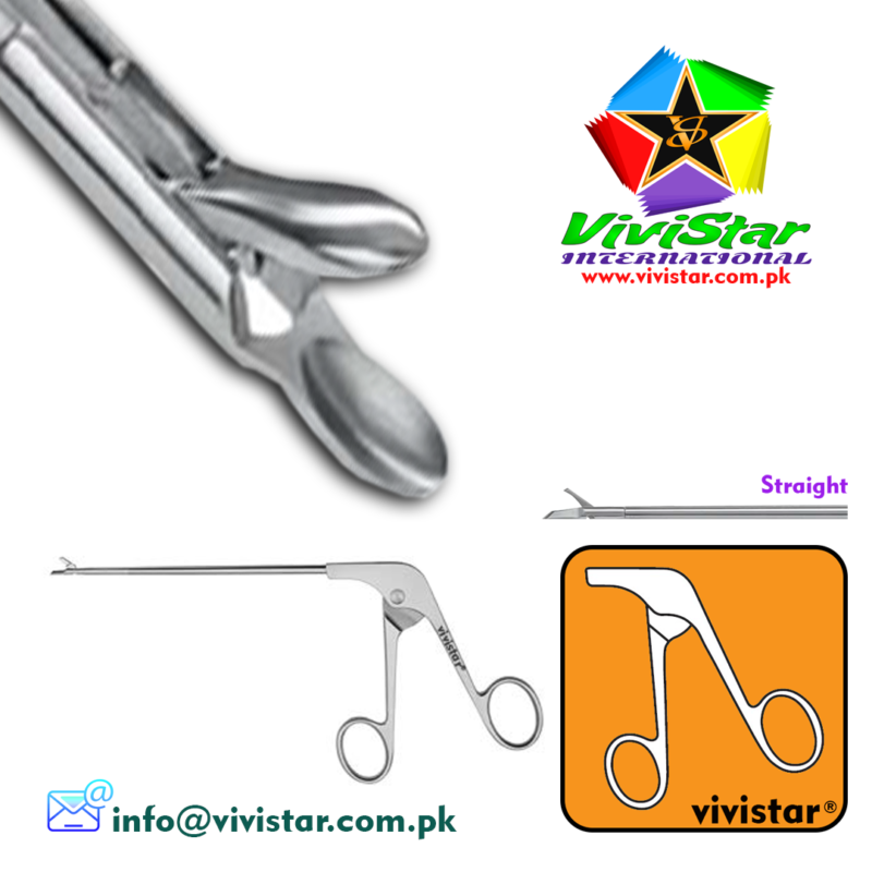105-Arthroscopic-Rongeur -Straight-Arthroscopy-Endoscopy-Ring-Handle-Acufex-Silcut-Pro-Hip-Shoulder-joint-Surgery