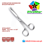 OPERATING-SCISSORS-Sharp-Sharp-Straight-Delicate-11-5-cm-4-5-inch-Cardiovascular-ENT-General-Surgery