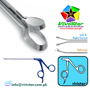 22-Arthroscopic-Oval-Punch-Medium-UpSwept-Left-Right-Curved-Arthroscopy-Endoscopy-Economy-Handle-Acufex-Silcut-Pro-Knee-joint-Surgery