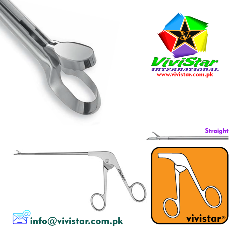 27-Arthroscopic-Oval-Punch-Small-Straight-Arthroscopy-Endoscopy-Ring-Handle-Acufex-Silcut-Pro-Knee-joint-Surgery