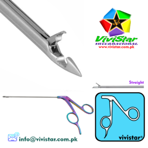301-Arthroscopic-Birdbeak Suture Forceps-Straight-Arthroscopy-Endoscopy-Economy-Handle-Acufex-Silcut-Pro-Shoulder-joint-Surgery