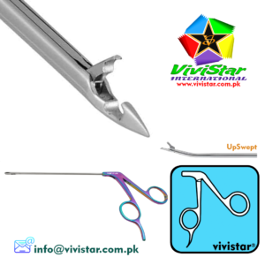 302-Arthroscopic-Birdbeak Suture Forceps-UpSwept-Arthroscopy-Endoscopy-Economy-Handle-Acufex-Silcut-Pro-Shoulder-joint-Surgery