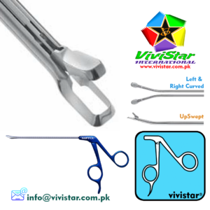 4-Arthroscopic-Duckling-Basket-Punch-Medium-UpSwept-Left-Right-Arthroscopy-Endoscopy-Economy-Handle-Acufex-Silcut-Pro-Knee-joint-Surgery