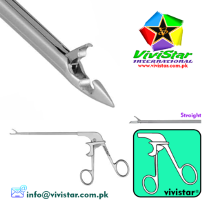 401-Arthroscopic-Birdbeak Suture Forceps-Straight-Arthroscopy-Endoscopy-Slide-Lock-Handle-Acufex-Silcut-Pro-Shoulder-joint-Surgery