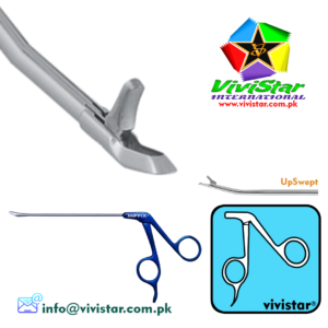 8-Arthroscopic-slimline-Basket-Punch-Medium-UpSwept-Arthroscopy-Endoscopy-Economy-Handle-Acufex-Silcut-Pro-Hip-Shoulder-joint-Surgery