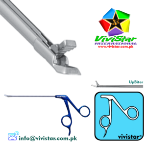 Micro-Arthroscopic-Duckbill-Basket-Punch-UpBiter-Arthroscopy-Endoscopy-Economy-Handle-Acufex-Silcut-Knee-joint-Surgery-Blue-MIFFIX