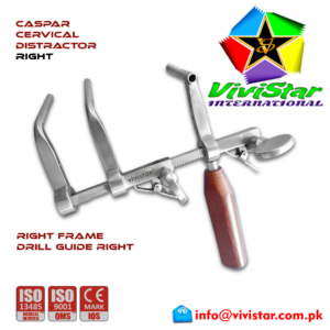 Caspar Cervical VERTEBRAL Distractor Set Right Retractor