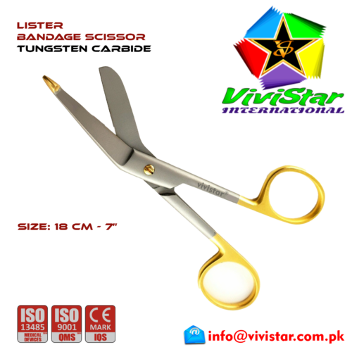 Lister Bandage Scissor TC
