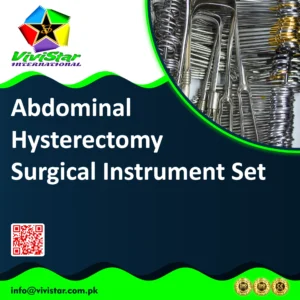 Abdominal Hysterectomy Instrument Set Total TAH Subtotal Partial Radical Oncologist Gynecologist Salpingo-oophorectomy