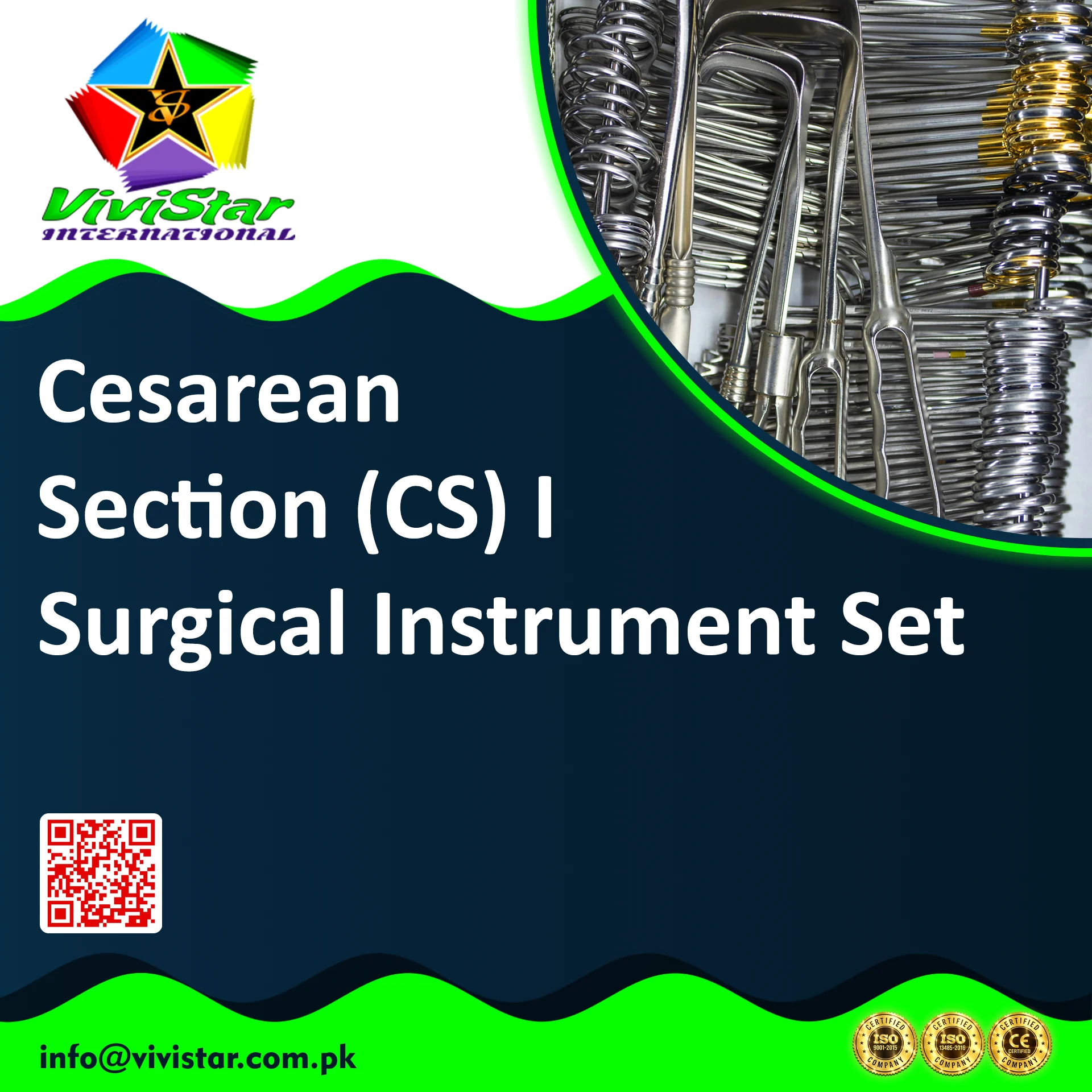 Cesarean Section (C-section) I Surgical Instrument Set