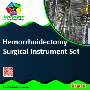 Hemorrhoidectomy Surgical Instrument Set