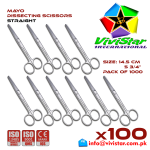 Mayo Dissecting Scissor - Straight 14 cm 5 inch Cardiovascular ENT General Surgery Gynecology Obstetrics Neurosurgery Spine Orthopedic Plastic Surgery Urology Pack of 1000 Thousands