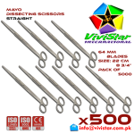 Mayo Dissecting Scissor - Straight 22 cm 8 inch Cardiovascular ENT General Surgery Gynecology Obstetrics Neurosurgery Spine Orthopedic Plastic Surgery Urology Pack of 5000 Thousand
