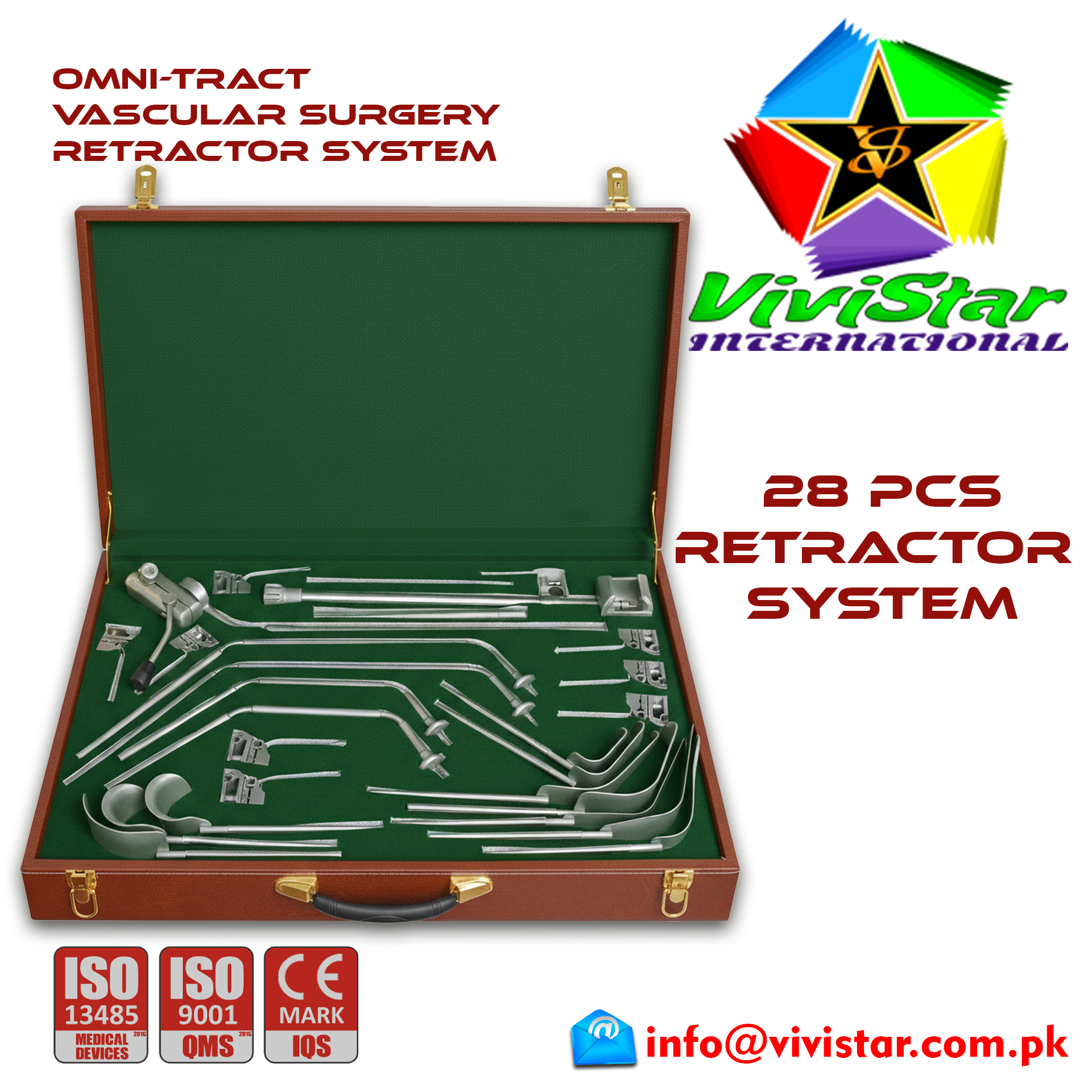 Omni Tract Flexible Wishbone Vascular Surgery Retractor System vascular surgeries abdominal aortic aneurysm Iliofemoral bypass carotid endarterectomy femoral popliteal thoracic outlet