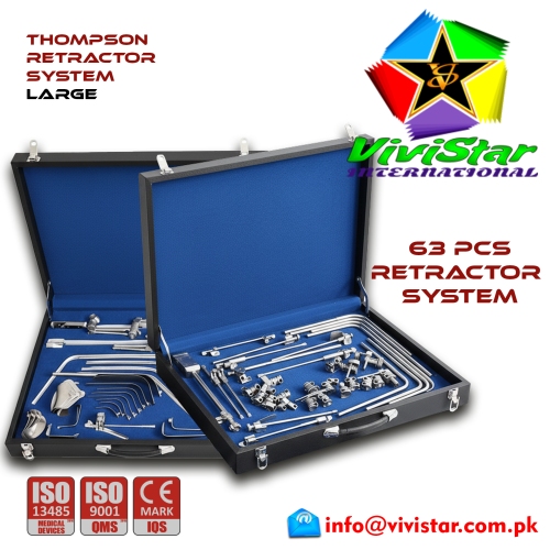 365 - Thompson Retractor System Large Abdominal General Surgery Vascular Surgery Pediatric Surgery Spine Urology Cardiac USA Germany German Stainless Steel Thompson Retractor System Large Abdominal General Surgery Vascular Surgery Pediatric Surgery Spine Urology Cardiac USA Germany German Stainless Steel