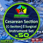 Cesarean Section C-section I One Instrument Set pregnancy Surgery gynecological Gynaecology Pack of 50