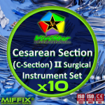 Cesarean Section C-section II One Instrument Set pregnancy Surgery gynecological Gynaecology Pack of 10