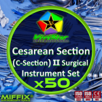 Cesarean Section C-section II One Instrument Set pregnancy Surgery gynecological Gynaecology Pack of 50