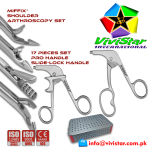 Shoulder Arthroscopy Set-Birdbeak Suture Forceps-Straight-Arthroscopy-Endoscopy-Pro-Ring-Handle-Acufex-Silcut-Pro-Shoulder-joint-Surgery Aligator Grasper