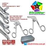 Knee Arthroscopy Set- Duckbill Punch Rotary Scissor Suture Forceps-Straight-Arthroscopic-Endoscopy-Ring-Handle-Acufex-Silcut-Pro-Shoulder-joint-Surgery Aligator Grasper