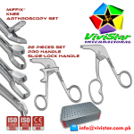 Knee Arthroscopy Set- Duckbill Punch Rotary Scissor Suture Forceps-Straight-Arthroscopic-Endoscopy-Pro-Ring-Handle-Acufex-Silcut-Pro-Shoulder-joint-Surgery Aligator Grasper
