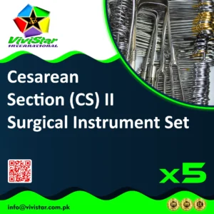 Cesarean Section (C-section) II Surgical Instrument Set - Clinic Supply Pack - 5 Sets