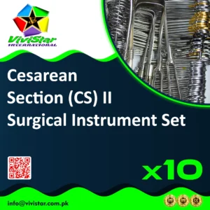Cesarean Section (C-section) II Surgical Instrument Set - Distributor Pack - 10 Sets