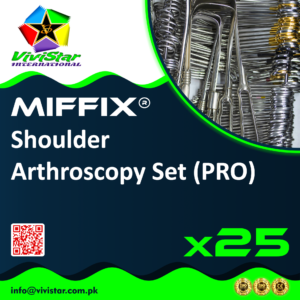 Shoulder Arthroscopy Set-Birdbeak Suture Forceps-Str-Endoscopy-Pro-Handle-Acufex-Silcut-joint- Aligator Grasper Pack of 25