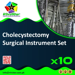 Cholecystectomy Surgical Instrument Set - Distributor Pack - 10 Sets