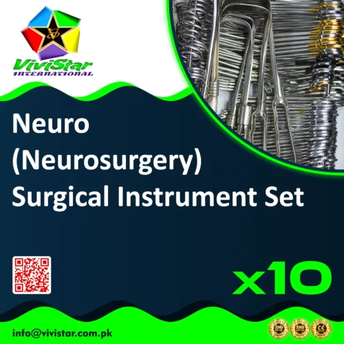 55 - Neurosurgery Surgical Instrument Set craniotomy craniectomy intracranial hematoma aneurysm hydrocephalus laminectomy Pack of 10 Sets