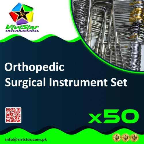 60 - Orthopedic Surgical Instrument Set fracture & internal fixation with plates and screws bone reduction ortho trauma surgeries Pack of 50 Sets Orthopedic Surgical Instrument Set fracture & internal fixation with plates and screws bone reduction ortho trauma surgeries Pack of 50 Sets