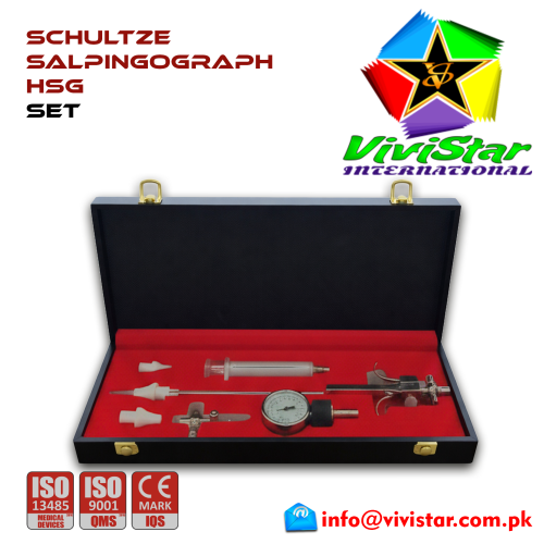 01 - Schultze Salpingograph HSG Set - Hysterosalpingography - Fallopian Tube Cannulation - Infertility Diagnostic - Fluoroscopic - Sonosalpingography Schultze Salpingograph HSG Set - Hysterosalpingography - Fallopian Tube Cannulation - Infertility Diagnostic - Fluoroscopic - Sonosalpingography