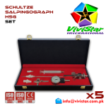 Schultze Salpingograph HSG Set - Hysterosalpingography - Fallopian Tube Cannulation - Infertility Diagnostic - Fluoroscopic - Sonosalpingography Pack of 5