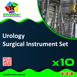 Urology Surgical Instrument Set Cystoscopy TURP Nephrectomy Prostatectomy Circumcision Randall Forceps Albarran Deflector Allis Tissue Babcock Metzenbaum Scissors Balfour Clamps Pack of 10 Sets