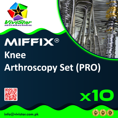 Knee Arthroscopy Set- Duckbill Punch Rotary Scissor Suture Forceps-Straight-Arthroscopic-Endoscopy-Handle-Acufex-Silcut-Pro-Surgery Aligator Pack of 10 Surgical Instruments Sialkot Pakistan Scissors Forceps Kerrison Rongeur USA Mexico Brazil Germany Africa Europe Spain