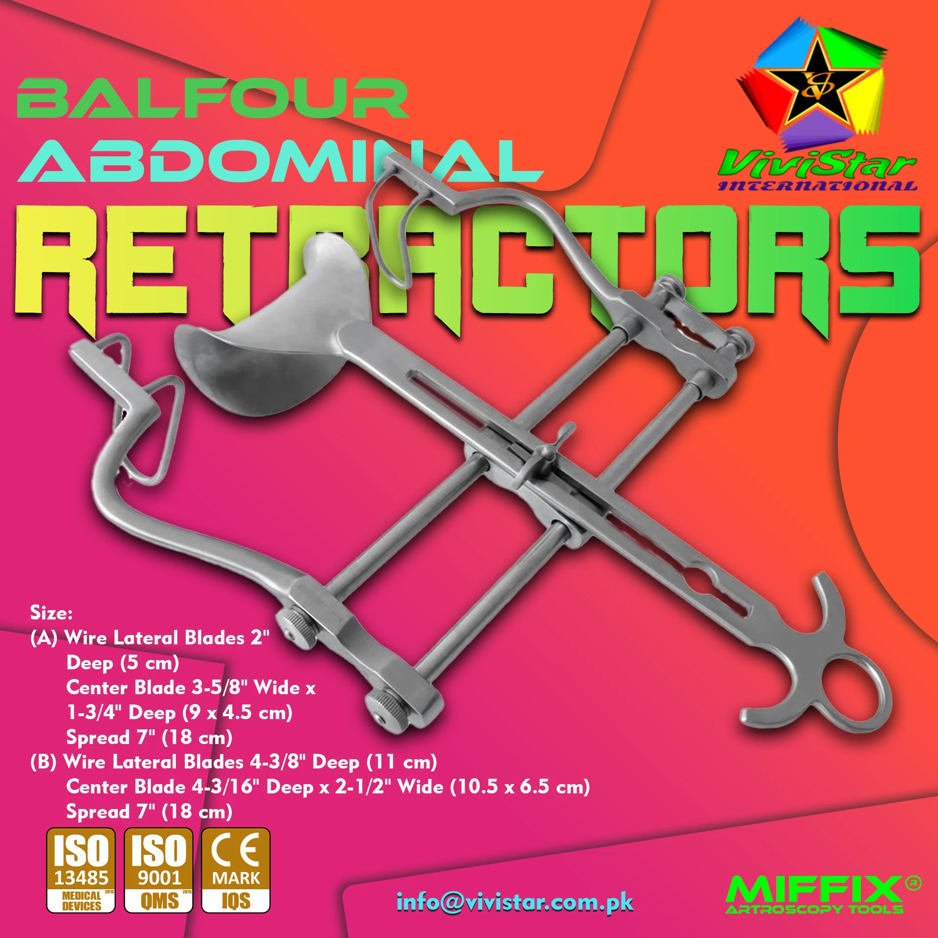 Balfour Abdominal Retractor
