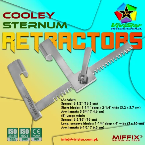 Cooley Sternum Retractors Cooley Sternum Retractors Premium Thoracic Access Solutions