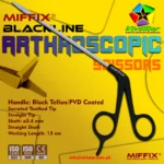 MIFFIX® Blackline Arthroscopic Scissors Premium Specialized Cutting for Orthopedic Surgery