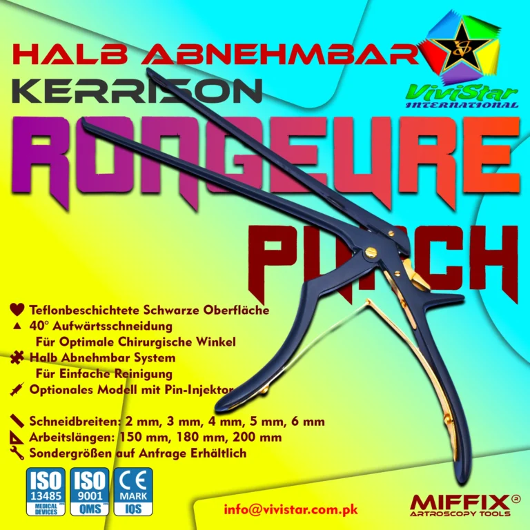 Halb Abnehmbar Kerrison-Rongeure-Punch